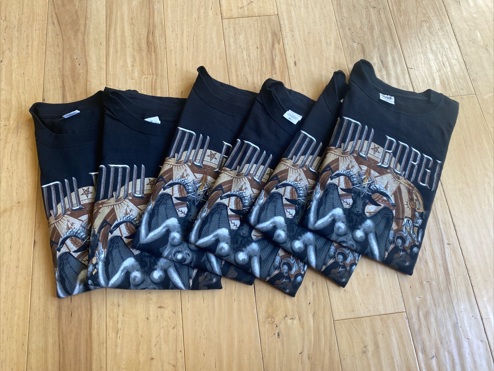 NWOT VTG 2007 Dimmu Borgir Invaluable Darkness Tour In Sorte Diaboli Sz XL Anvil