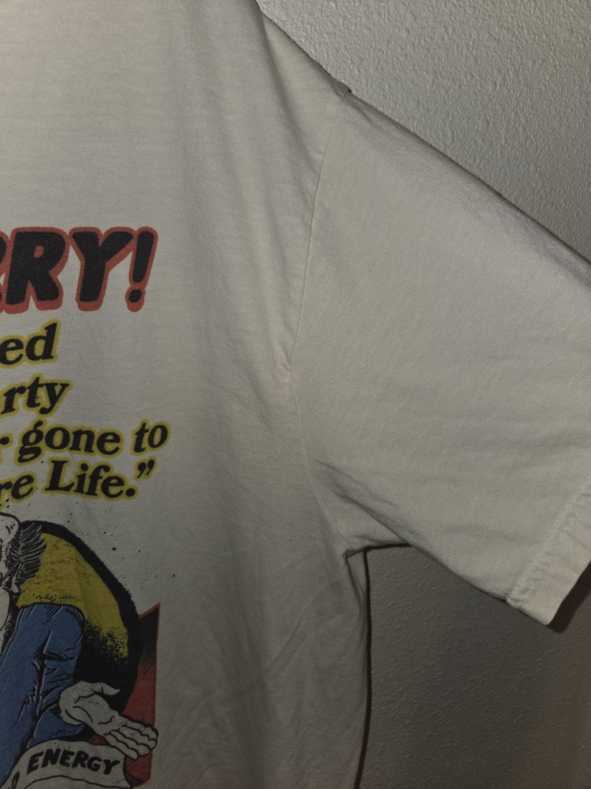 Vtg Larry David Goodbye Larry I Have Bad Energy Curb Your Enthusiasm XL