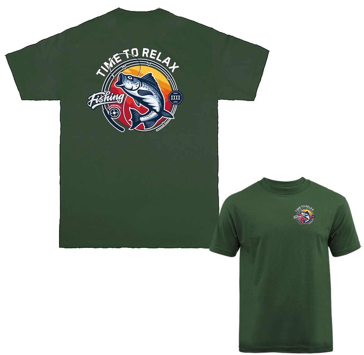 Catch of the Day – Relax & Fish Outdoor Sports T-shirt