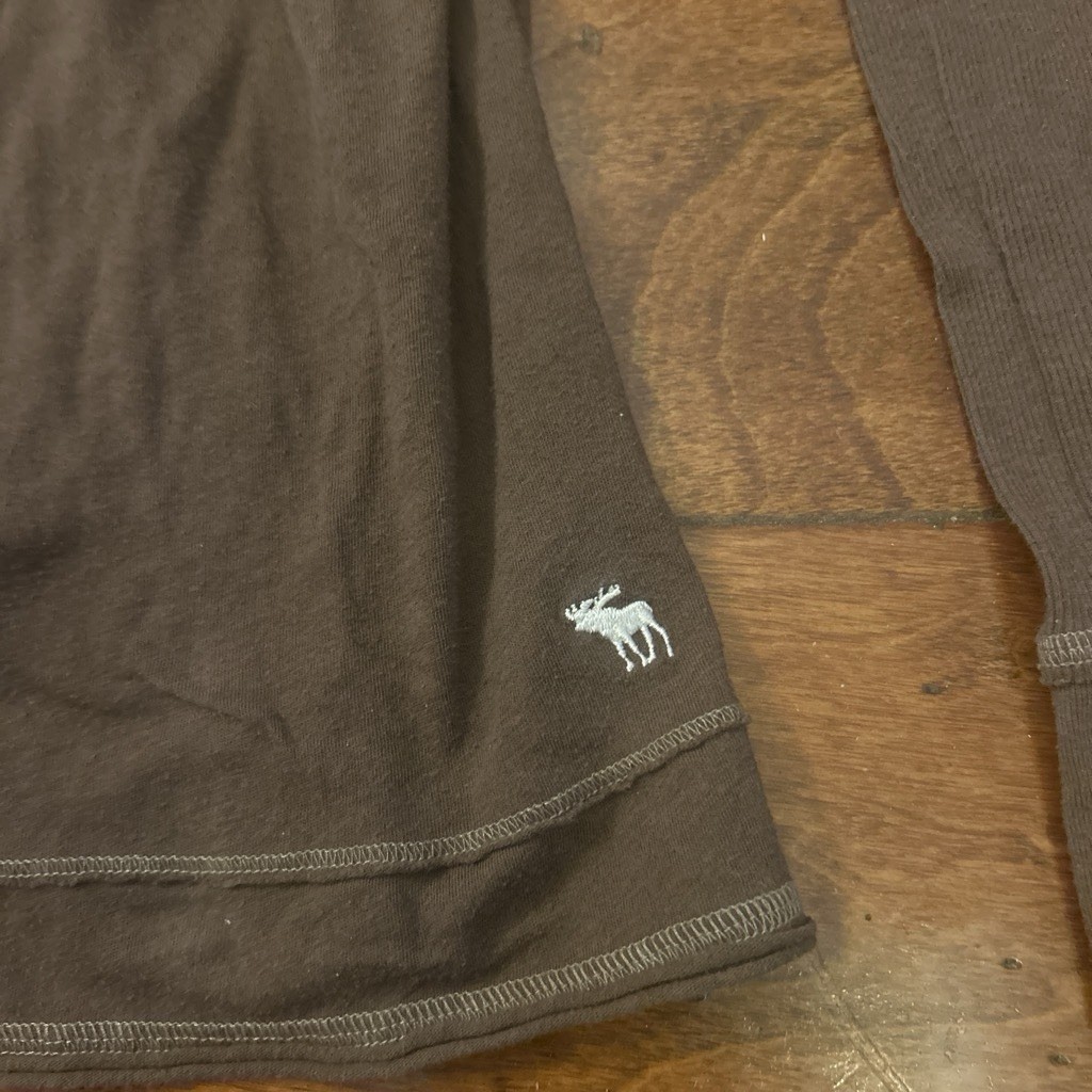 Vintage Extremely Rare Abercrombie & Fitch Women’s Long Sleeve Empire Waist L