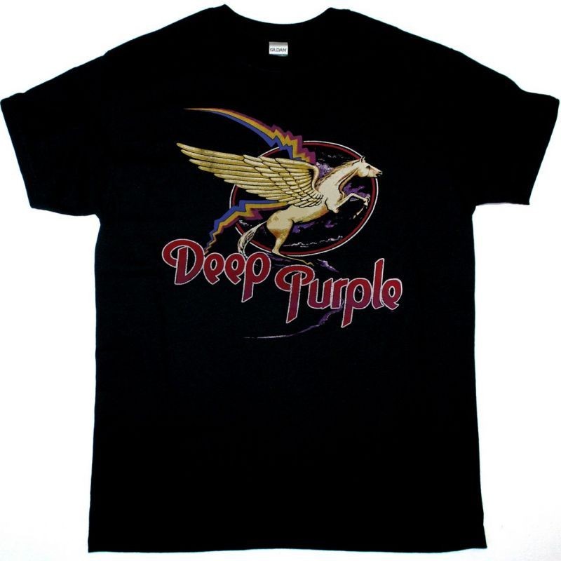 DEEP PURPLE STORMBRINGER BLACK CLASSIC ROCK TEE