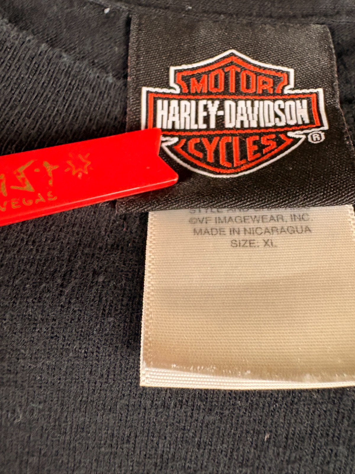 Harley Davidson Motorcycles Adult Xl Black T Shirt North Carolina Speedway