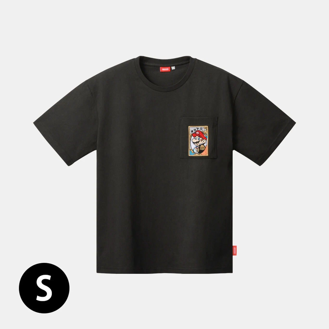 Super Mario Hanafuda T-Shirt Black Japan Size S M L XL XXL Nintendo TOKYO NEW