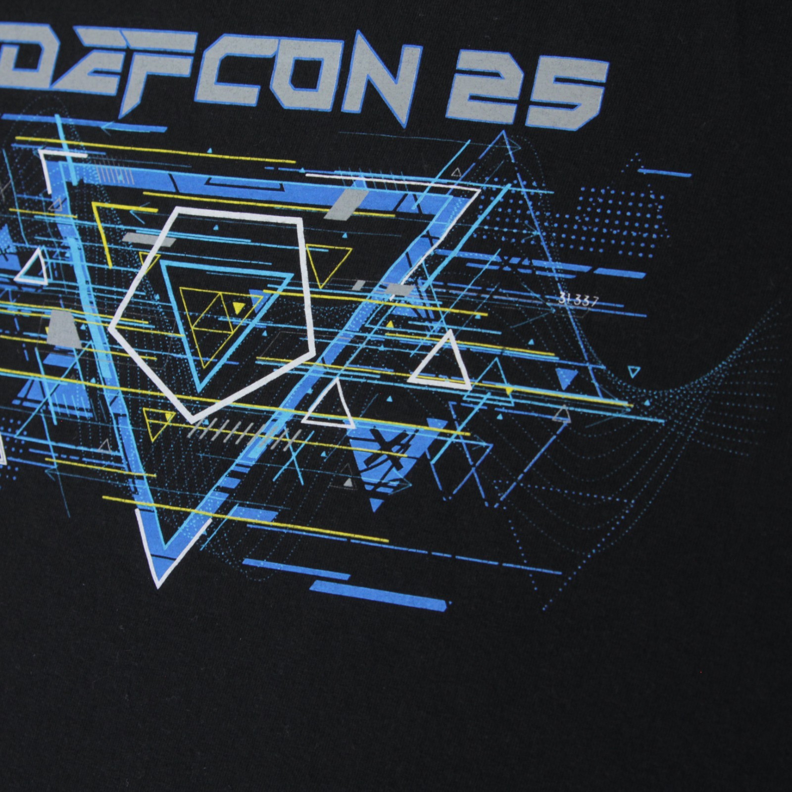 Defcon DEF CON 25 T Shirt XL VTG 2017 Las Vegas Computer Hacker Conference Tech