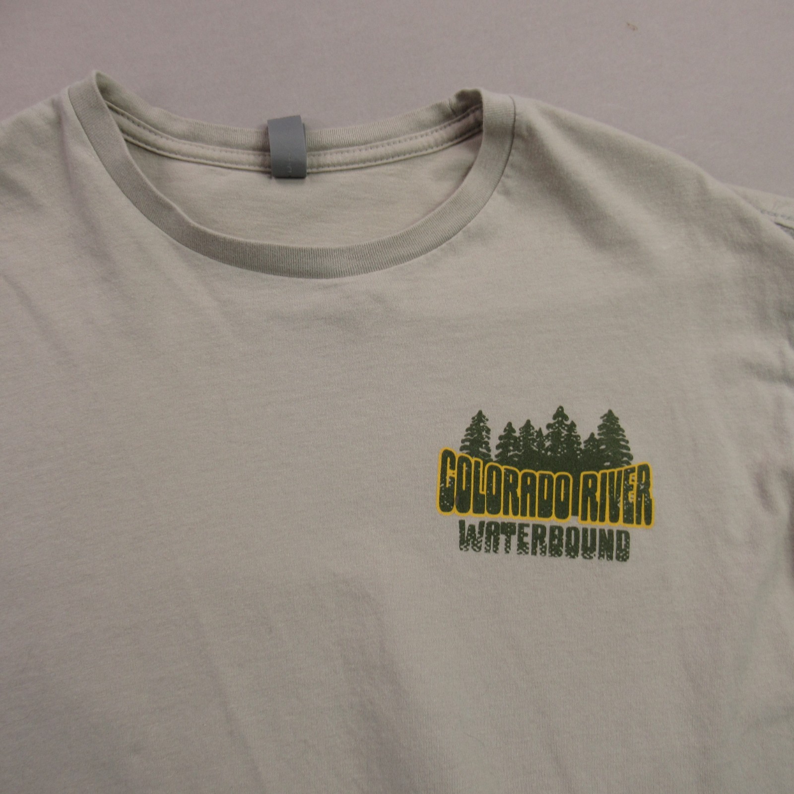 Next Level Apparel Shirt Mens Large Brown Short Sleeve Crew Neck Outdoors Casual