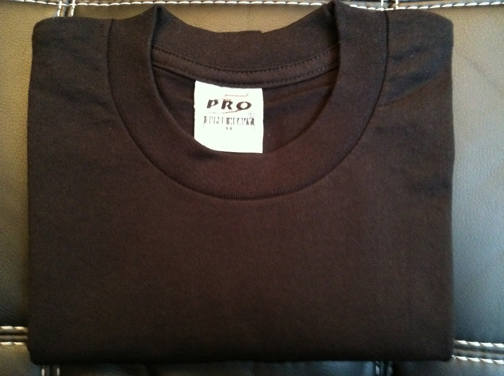 6 NEW PRO 5 PRO5 T-SHIRT SUPER HEAVY BLACK TEE PLAIN BLANK S-7XL 6PC