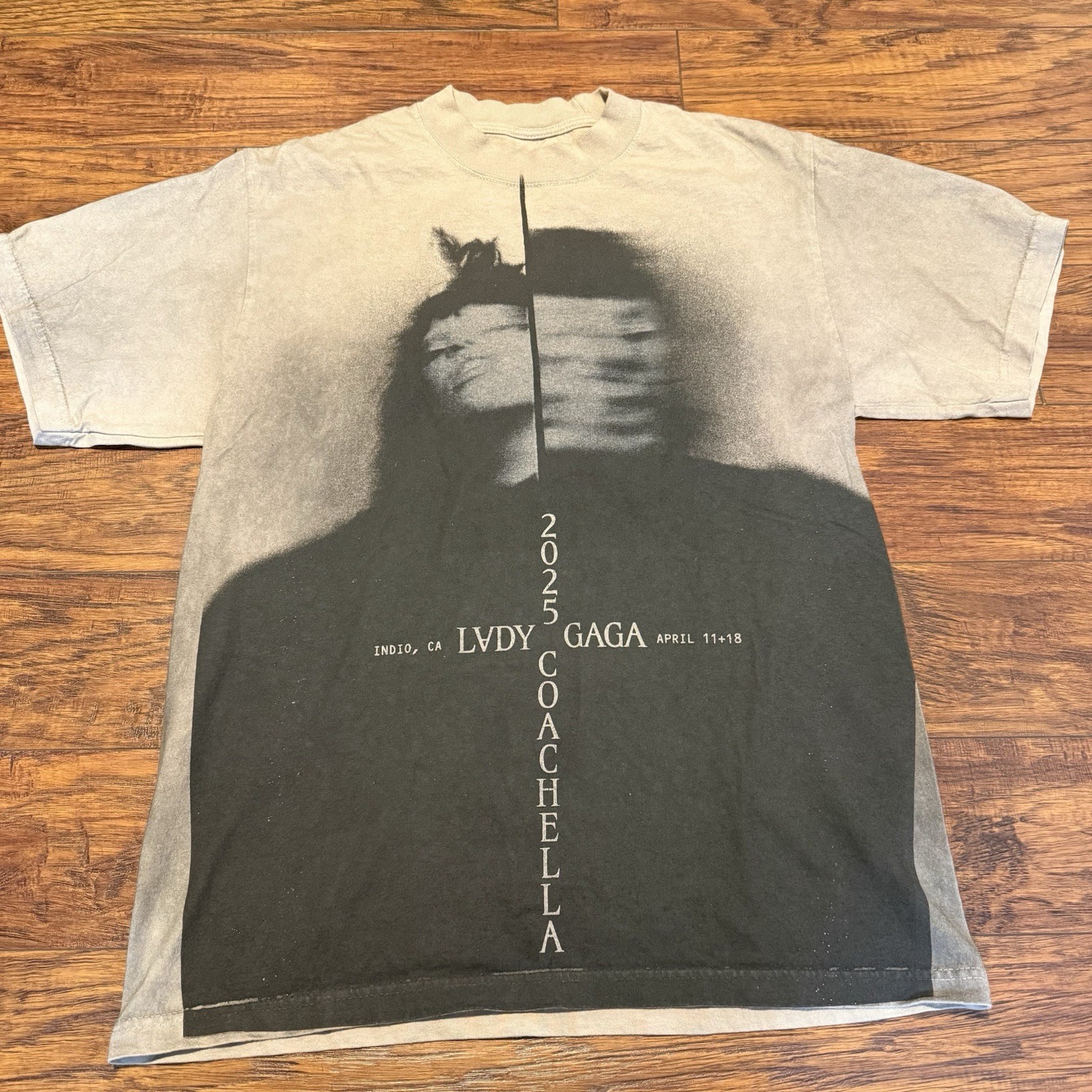 Lady Gaga Coachella Exclusive Mayhem In The Desert 2025 Shirt Size M Medium