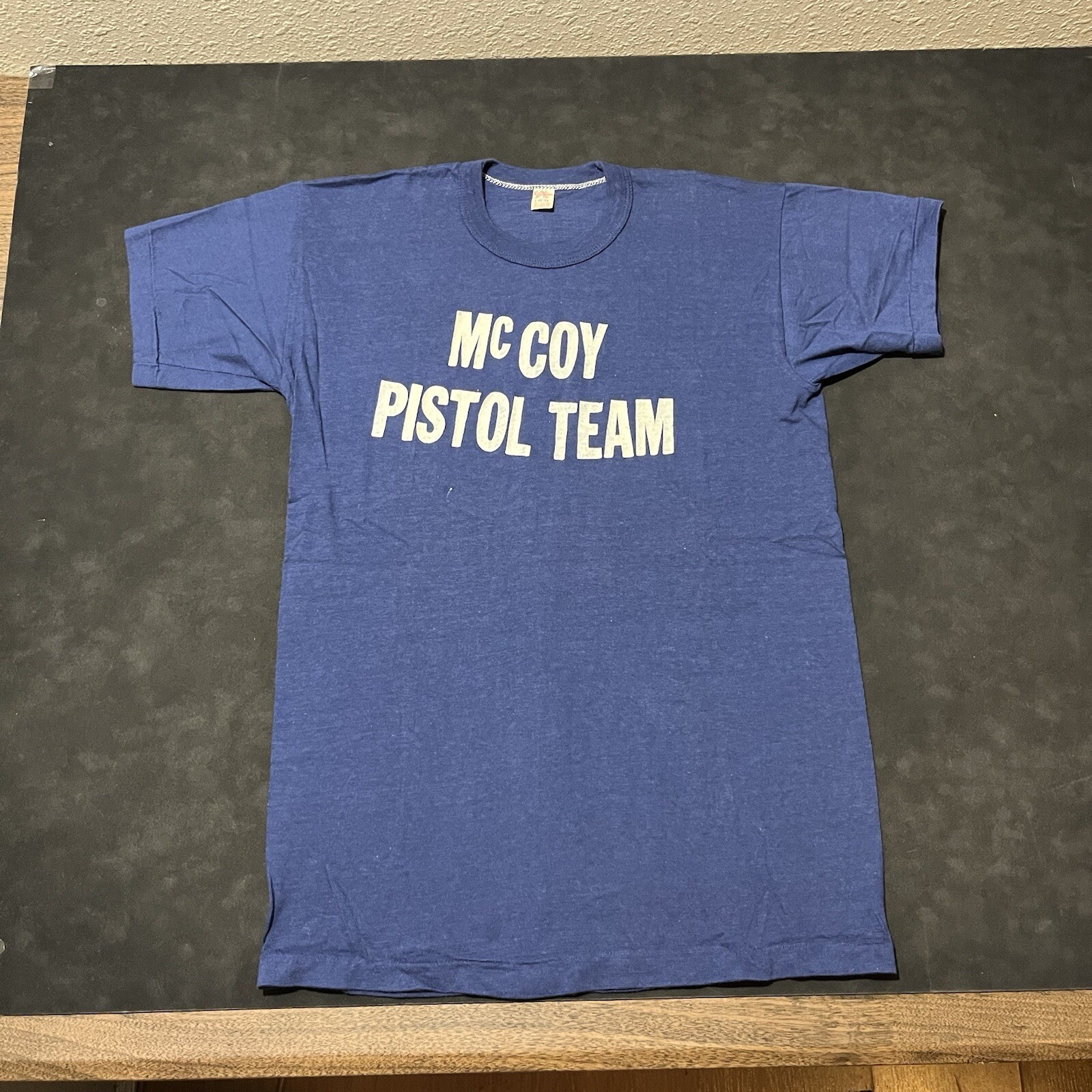 Russell Southern Co 1950s Shirt Vintage Cotton 1960s Jersey McCoy Pistol Team