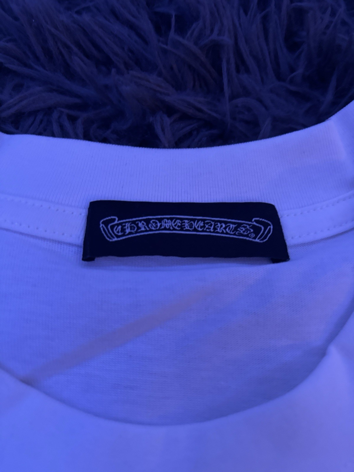 Chrome Hearts Men’s White Short Sleeve T-Shirt Size Small