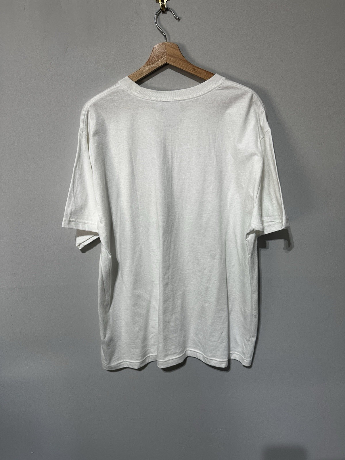 Adidas OG Sketch Trefo Men’s White Graphic Logo Crew Neck T-Shirt XL