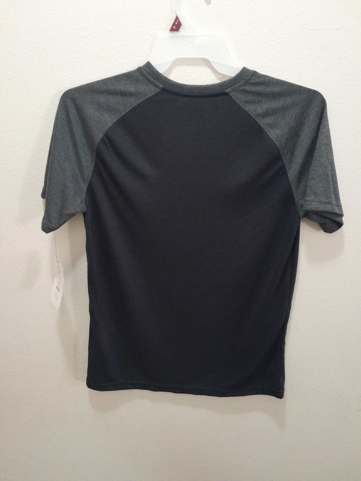 Mens George Size small Raglan Tee Short Sleeve Tee Shirt Color grey NWT