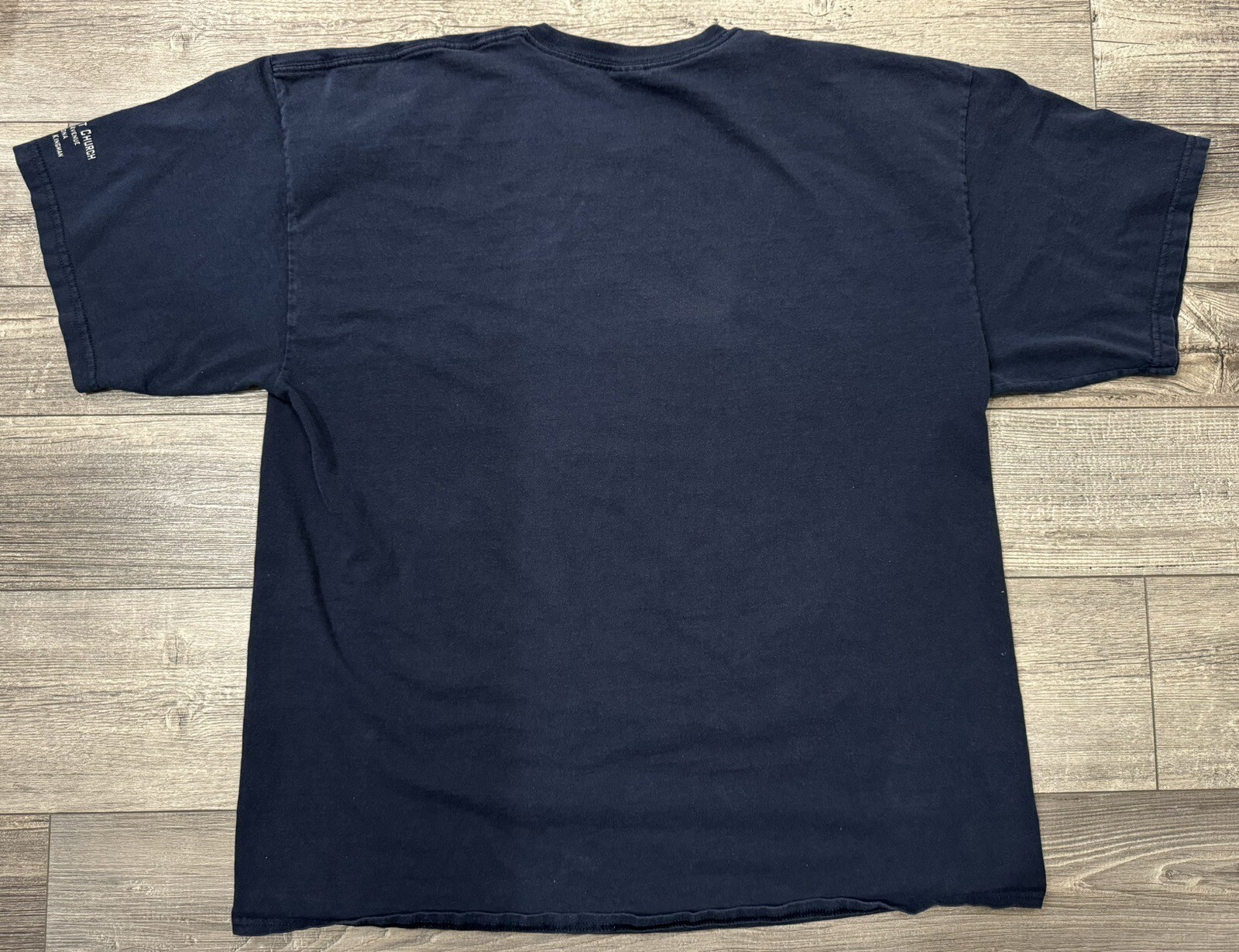 Iron Man Mens Shirt Size 2XL Armour Of God Gray Christ Christian Y2K Jesus 2000s