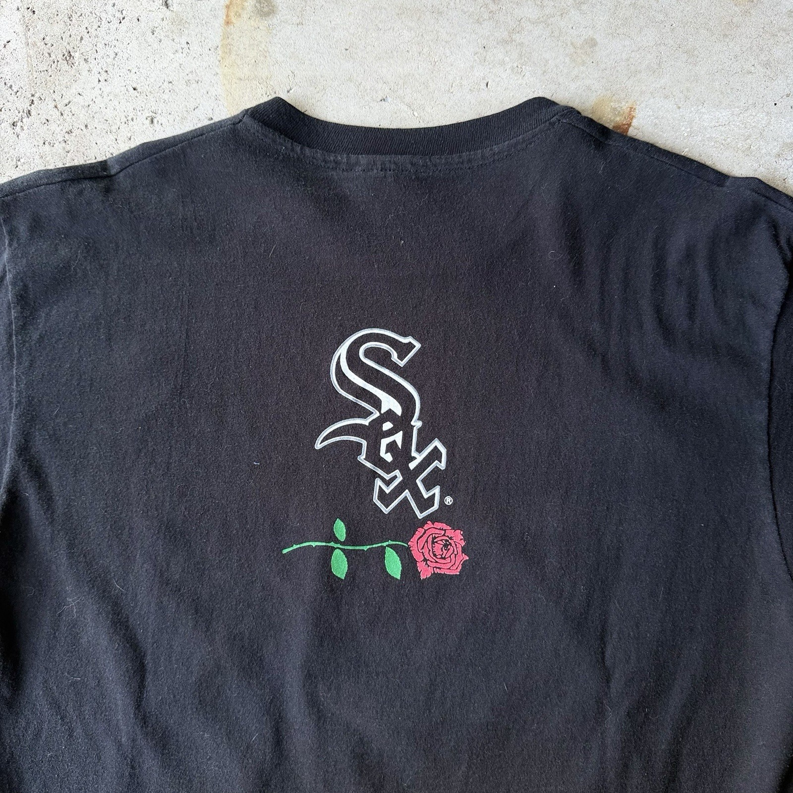 vintage grateful dead chicago white sox band graphic t-shirt anvil xl