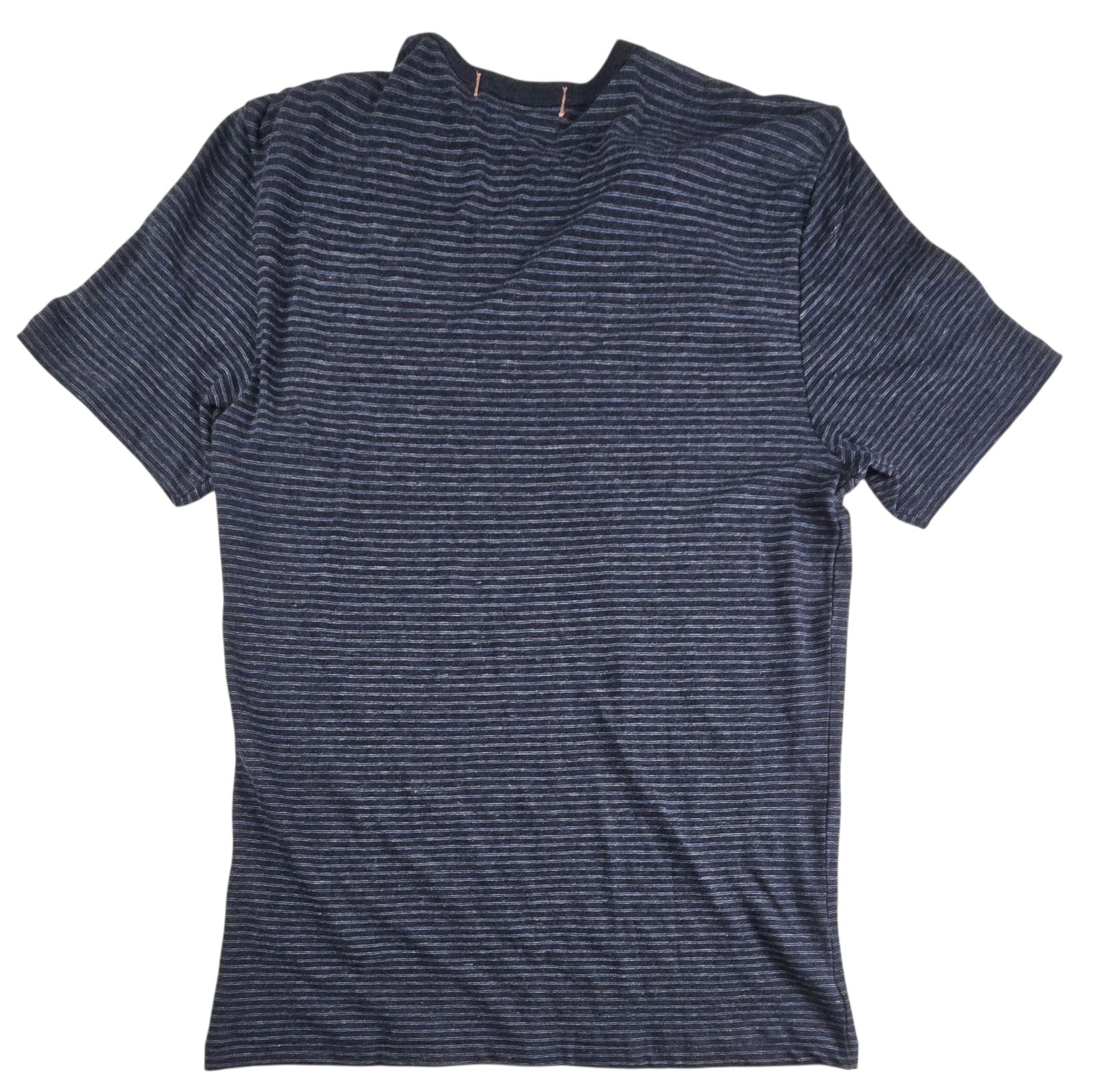 Faherty Vintage Chambray Tee T-Shirt Navy Cove Stripe Small Modal NWT $78 Retail