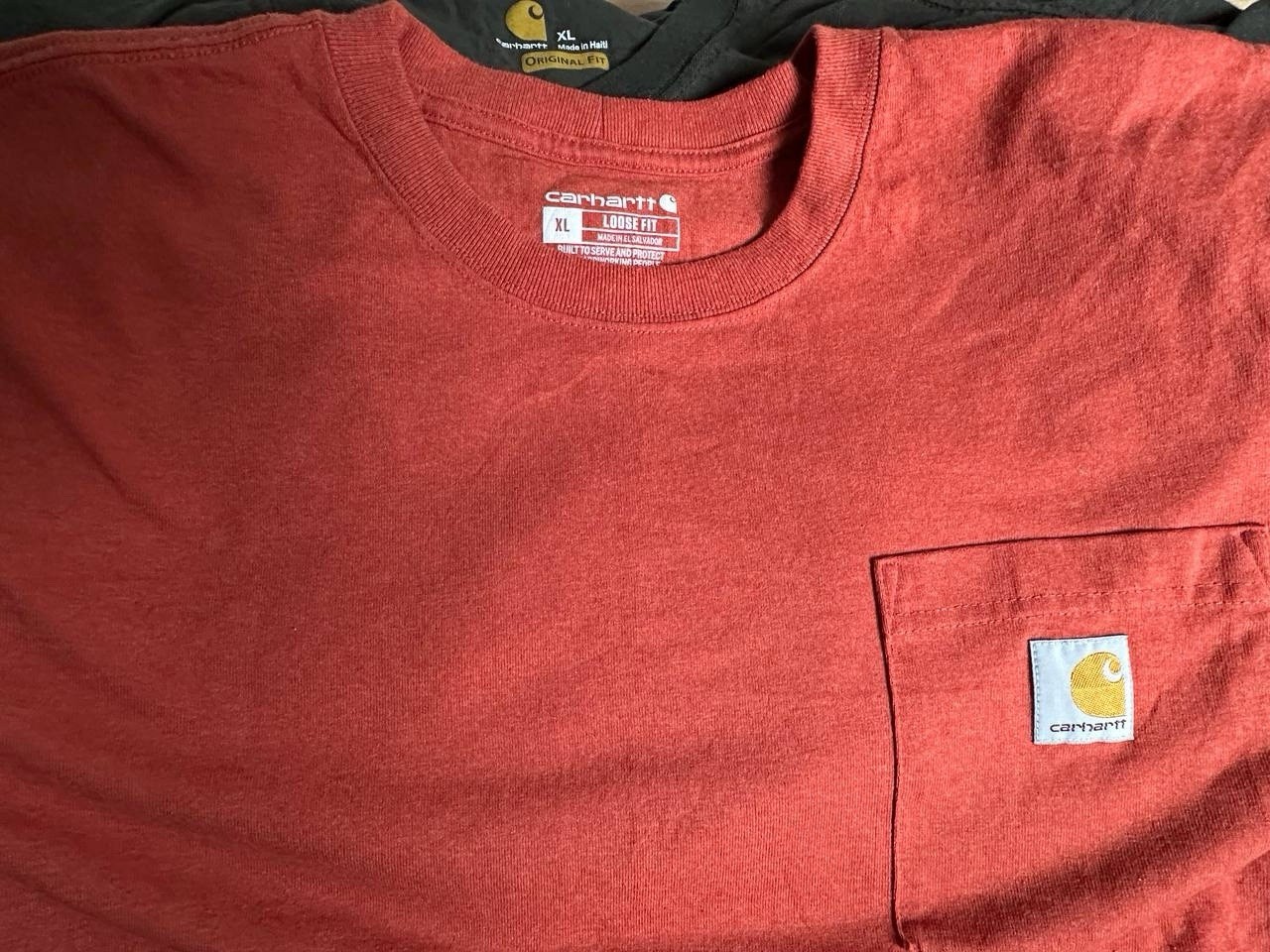 Carhartt Pocket Tee Bundle Lot of 12 Size XL Workwear T Shirts USA Mix