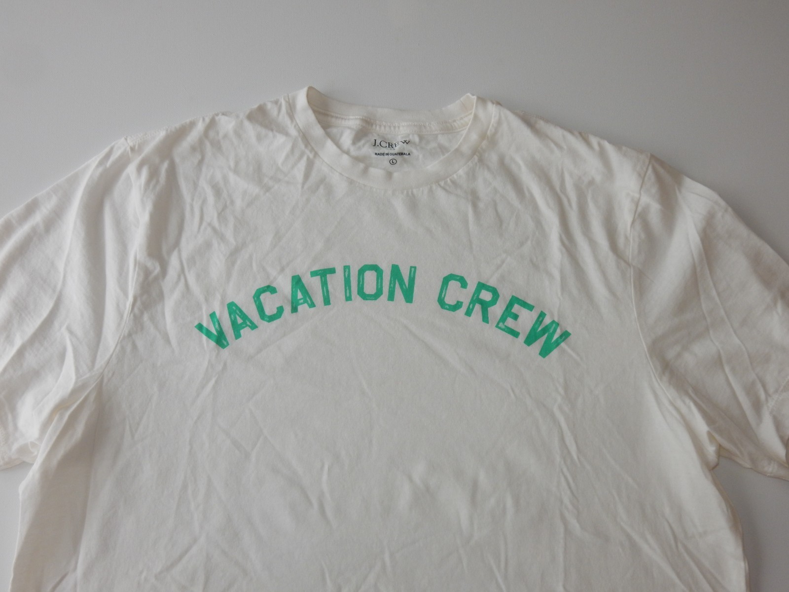 J.CREW Men’s T Shirt Size L Vacation Crew