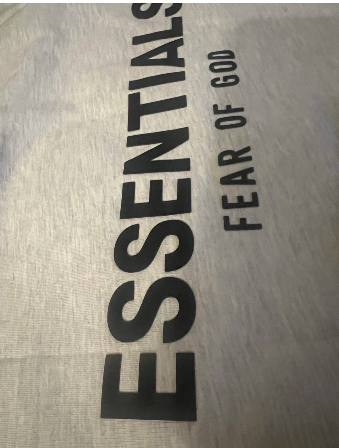 Essentials Fog T-Shirt Light Oatmeal, Medium