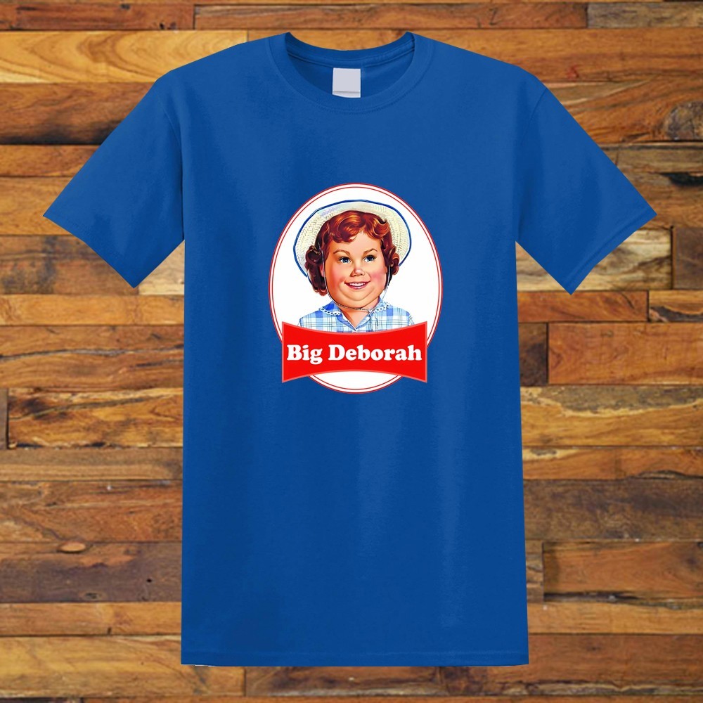 Big Deborah Funny Humor Parody Men’s Blue S-5XL