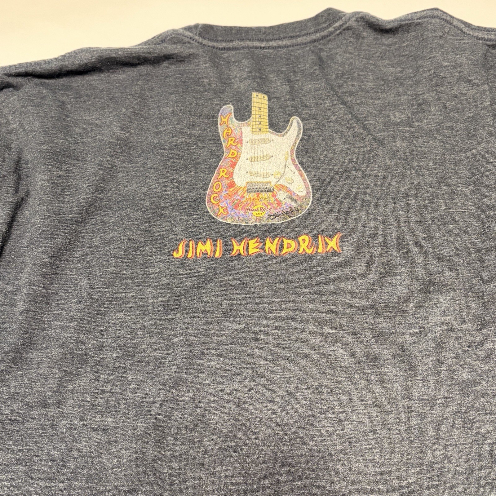 Hard Rock Cafe Jimi Hendrix Shirt XL Signature Series 29 Myrtle Beach Fender