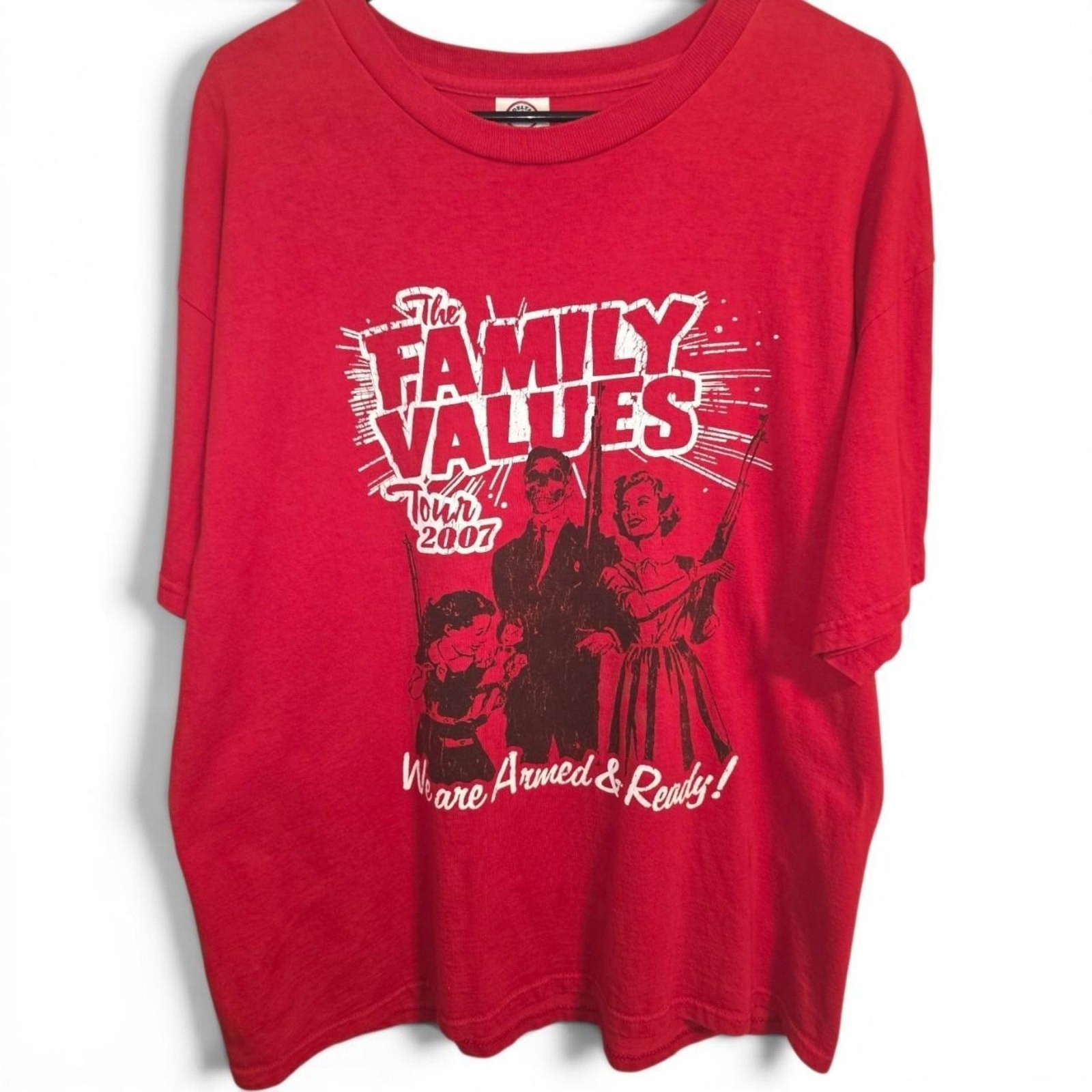 The Family Values Tour 2007 Band Tee