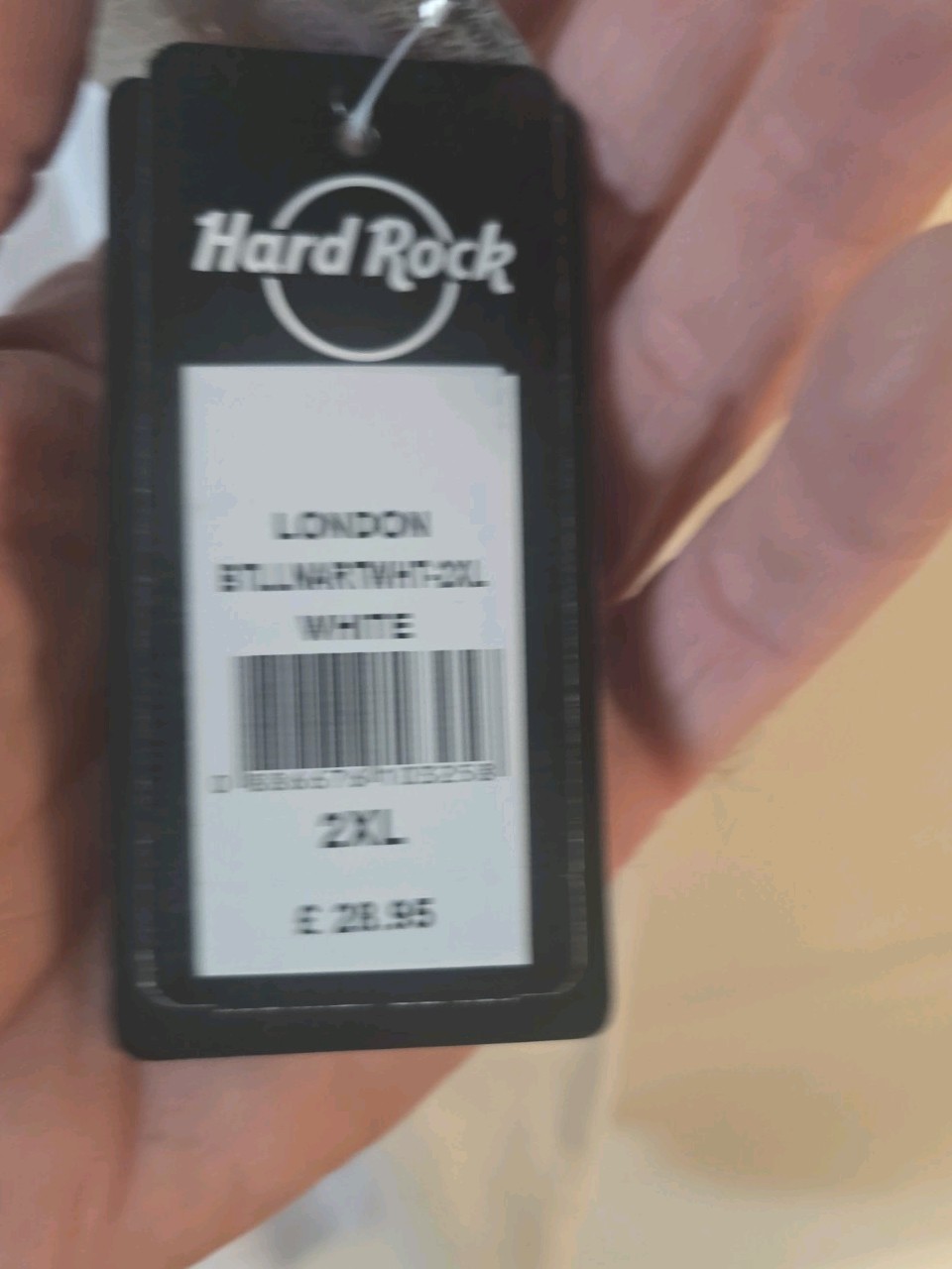 The Beatles Mens XXL White Ss T Shirt With Logo Bought In London Hard Rock Cafe