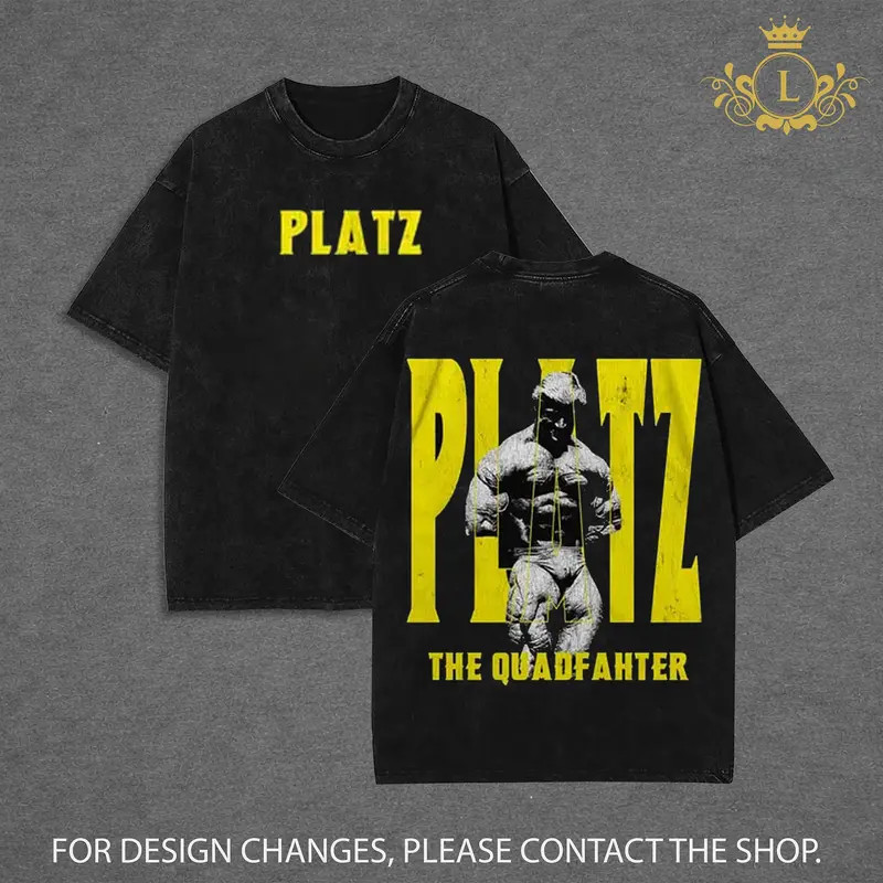 Tom Platz Legend Gym Vintage Bodybuilding Tee Shirt Regular Gift