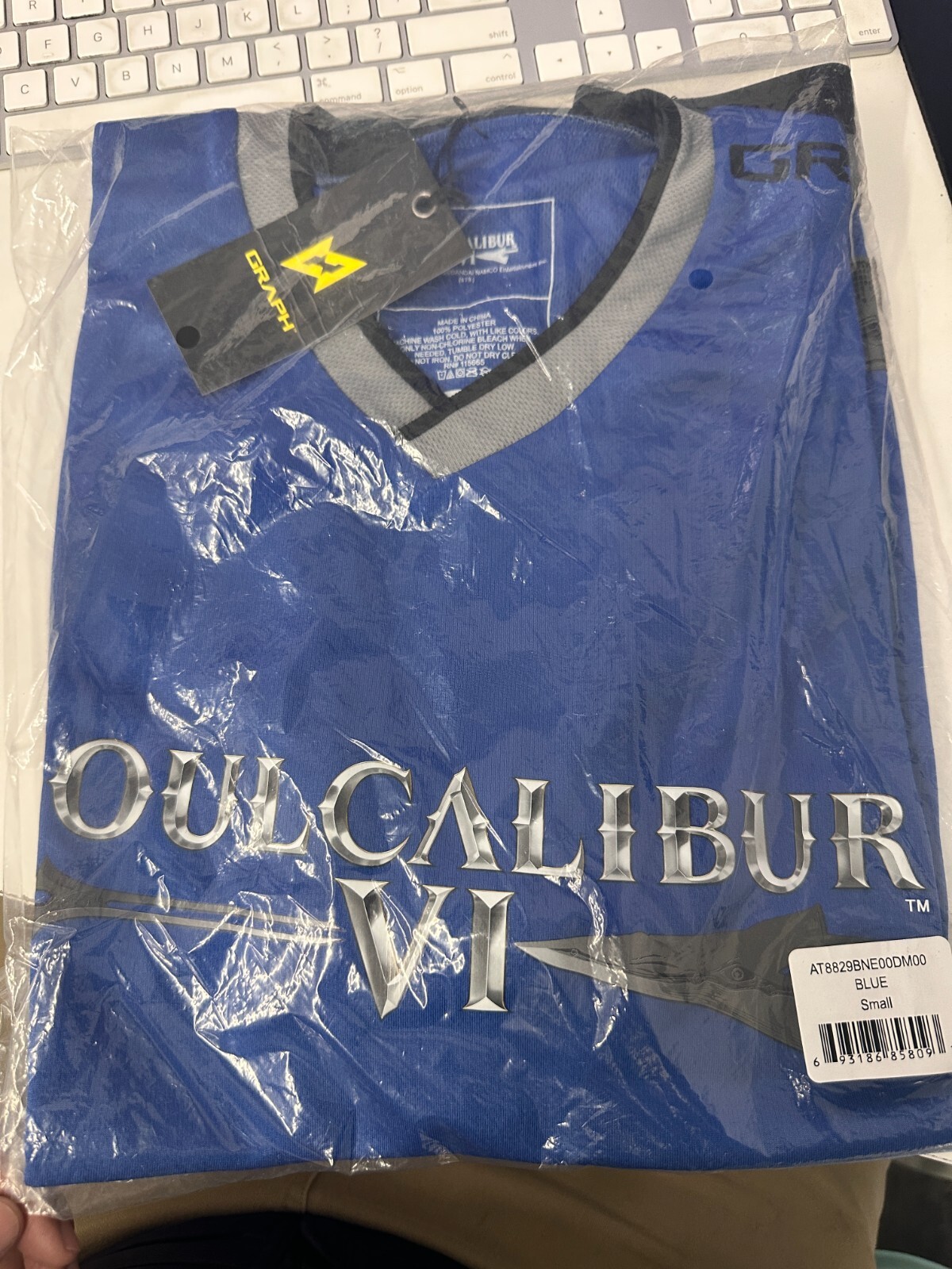 Soulcalibur VI Graph Jersey Mens Video Game Authentic License Item