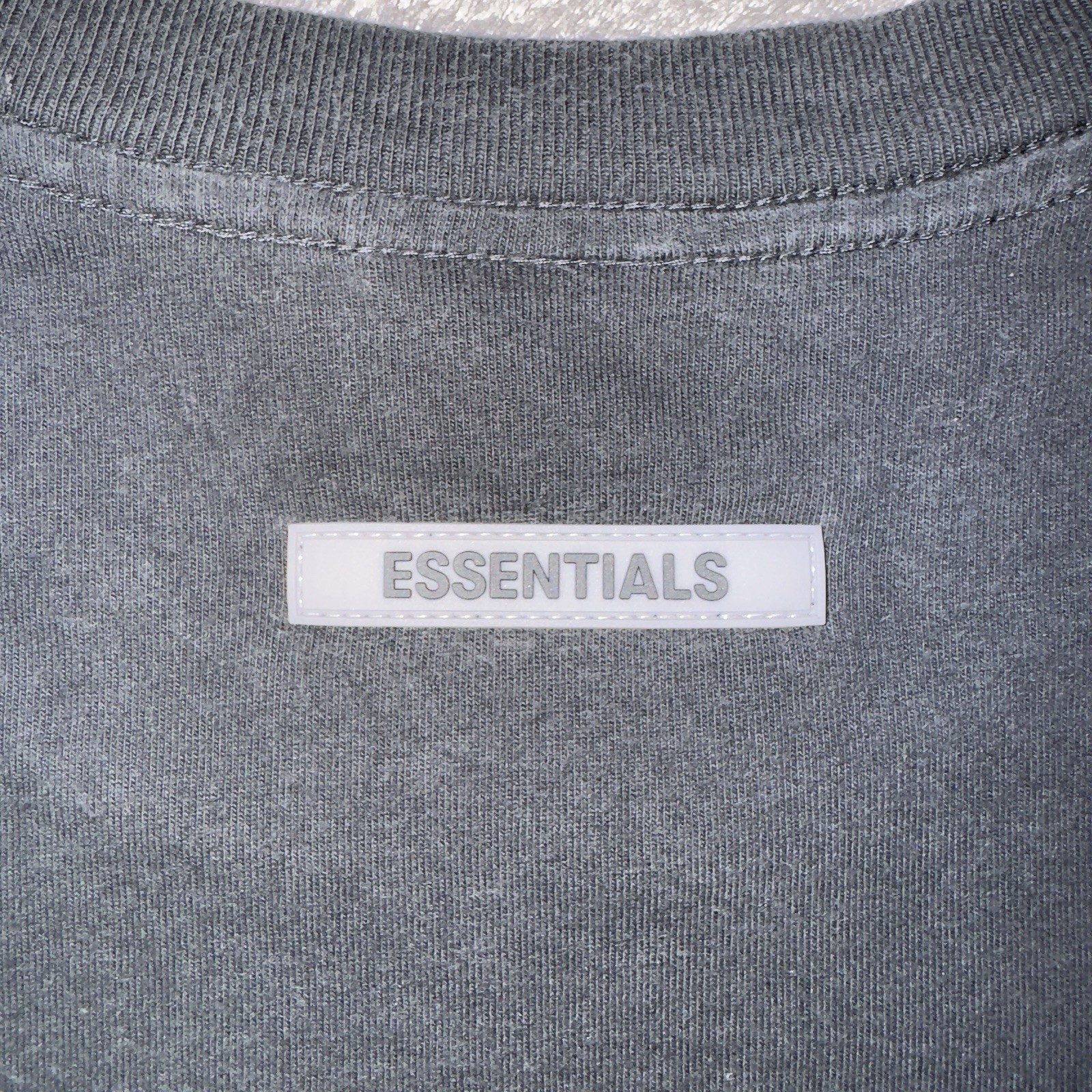 FOG Essentials Boxy T-Shirt Unisex XS Stretch Limo Black 125SP202000F SS20