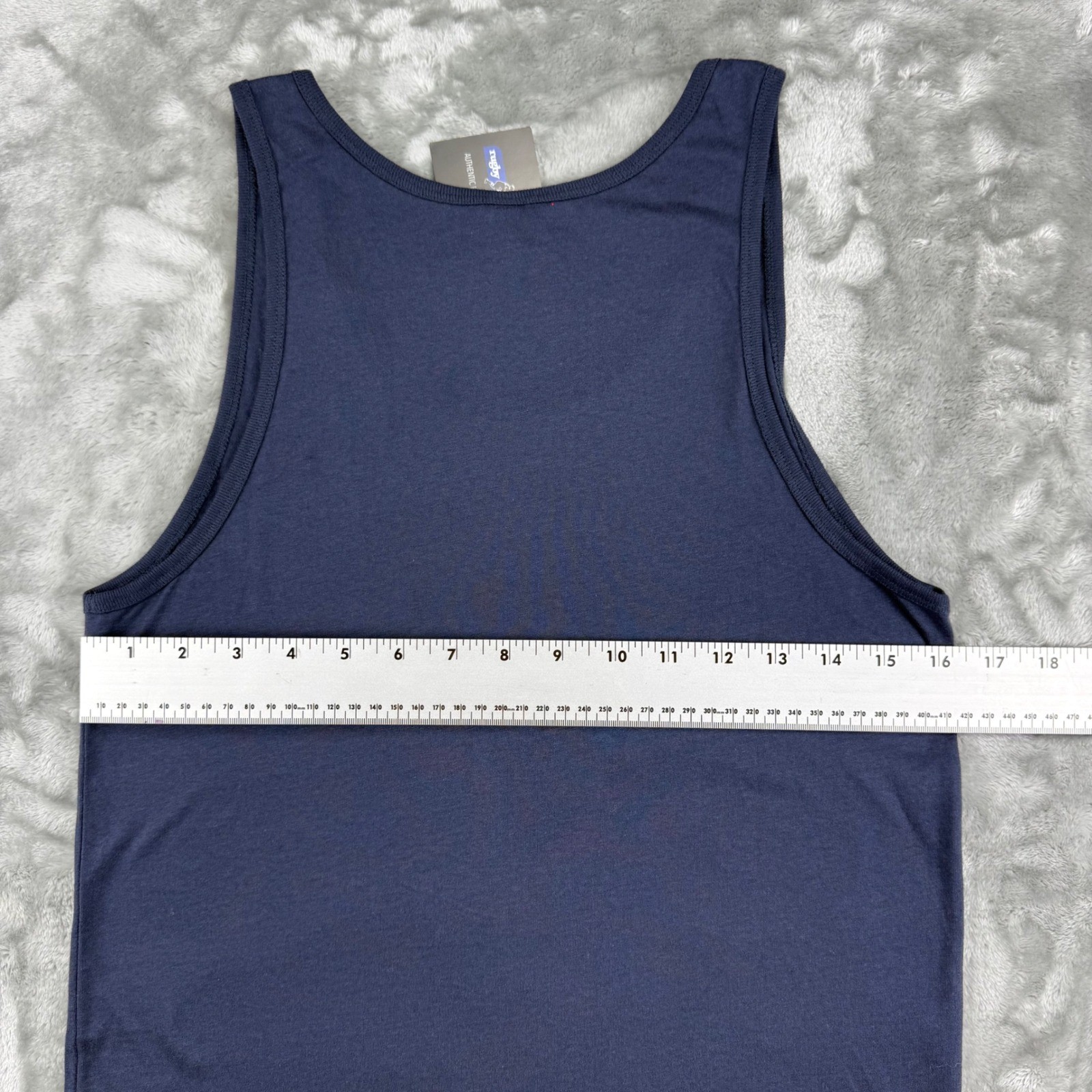 Rugby Imports American Rugby Tank Top Navy Blue Red Graphic XS 100% COTTON