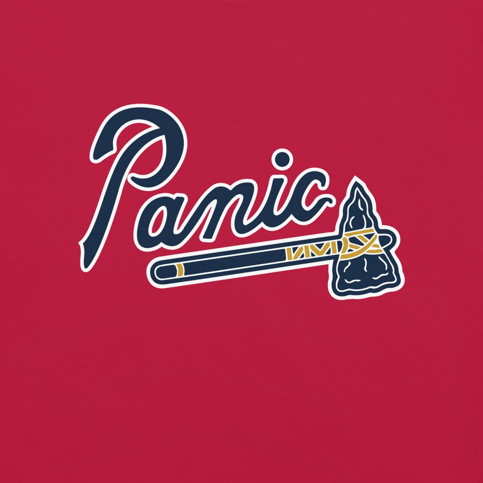 Widespread Panic / Atlanta Braves Classic Logo Comfort Colors Unisex T-Shirt