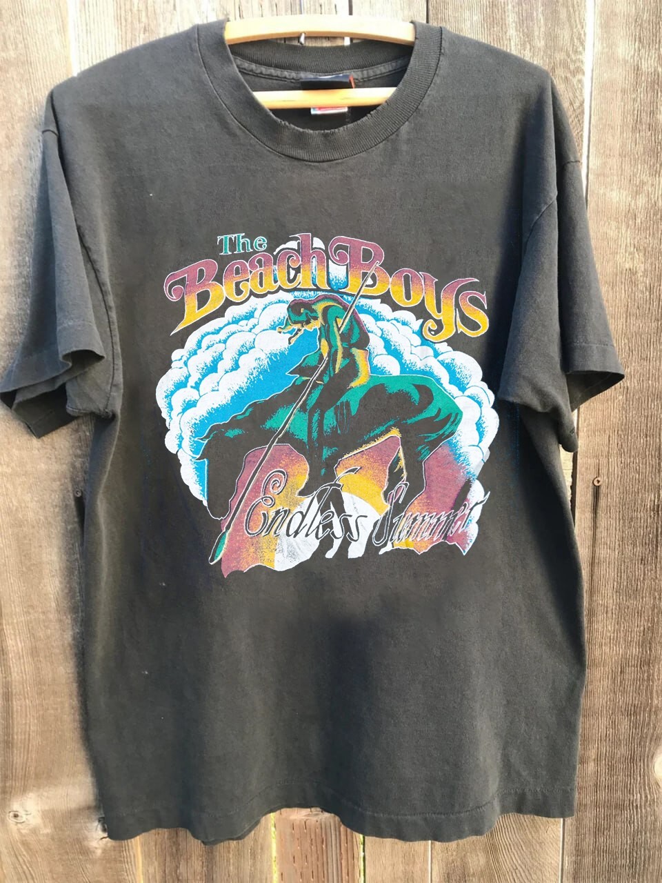 1970s BEACH BOYS Endless Summer Remake Charcoal T shirt classic tee NH15257