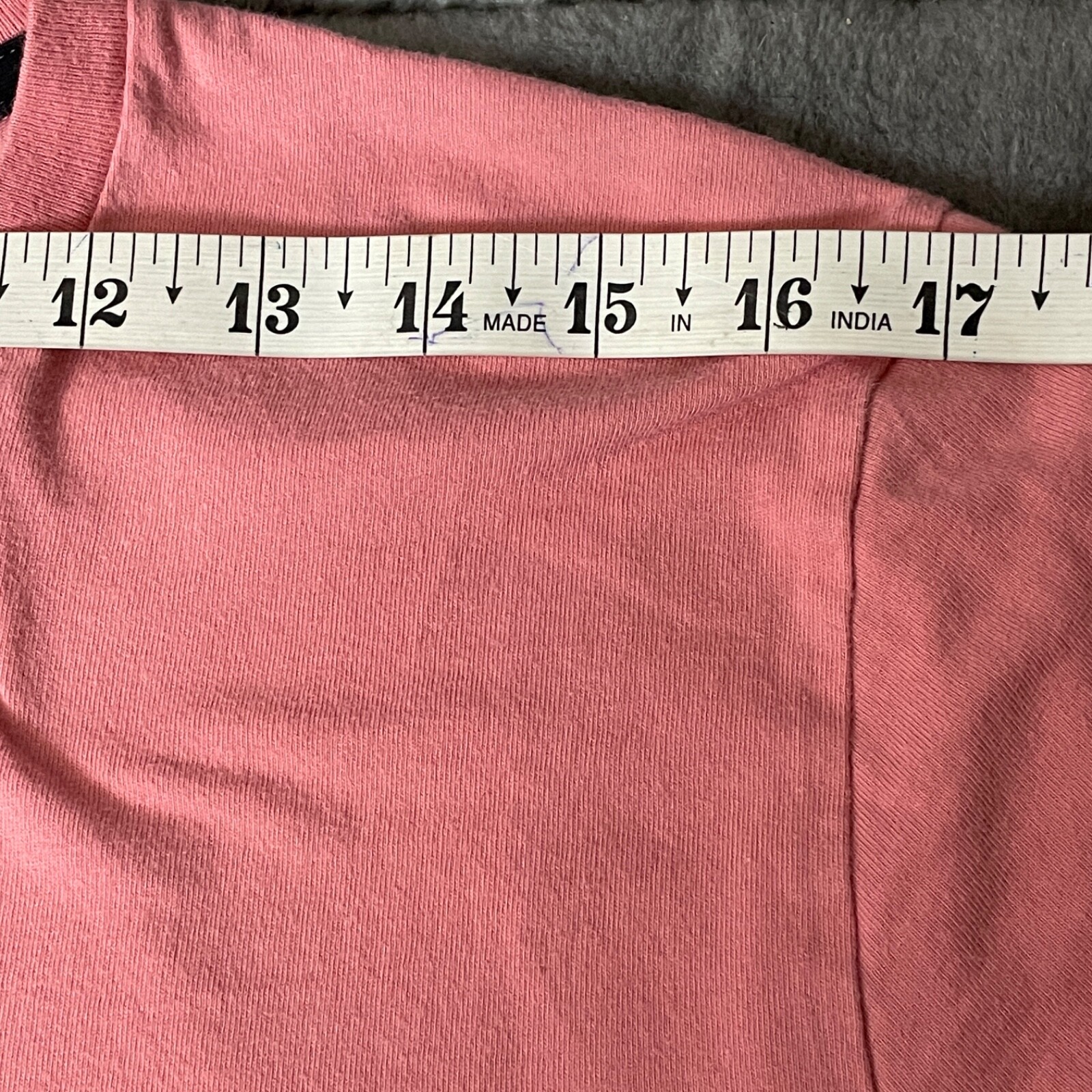 Hollister Must Have Collection TShirt Mens M Pink Coral Logo Text Short Sleeves