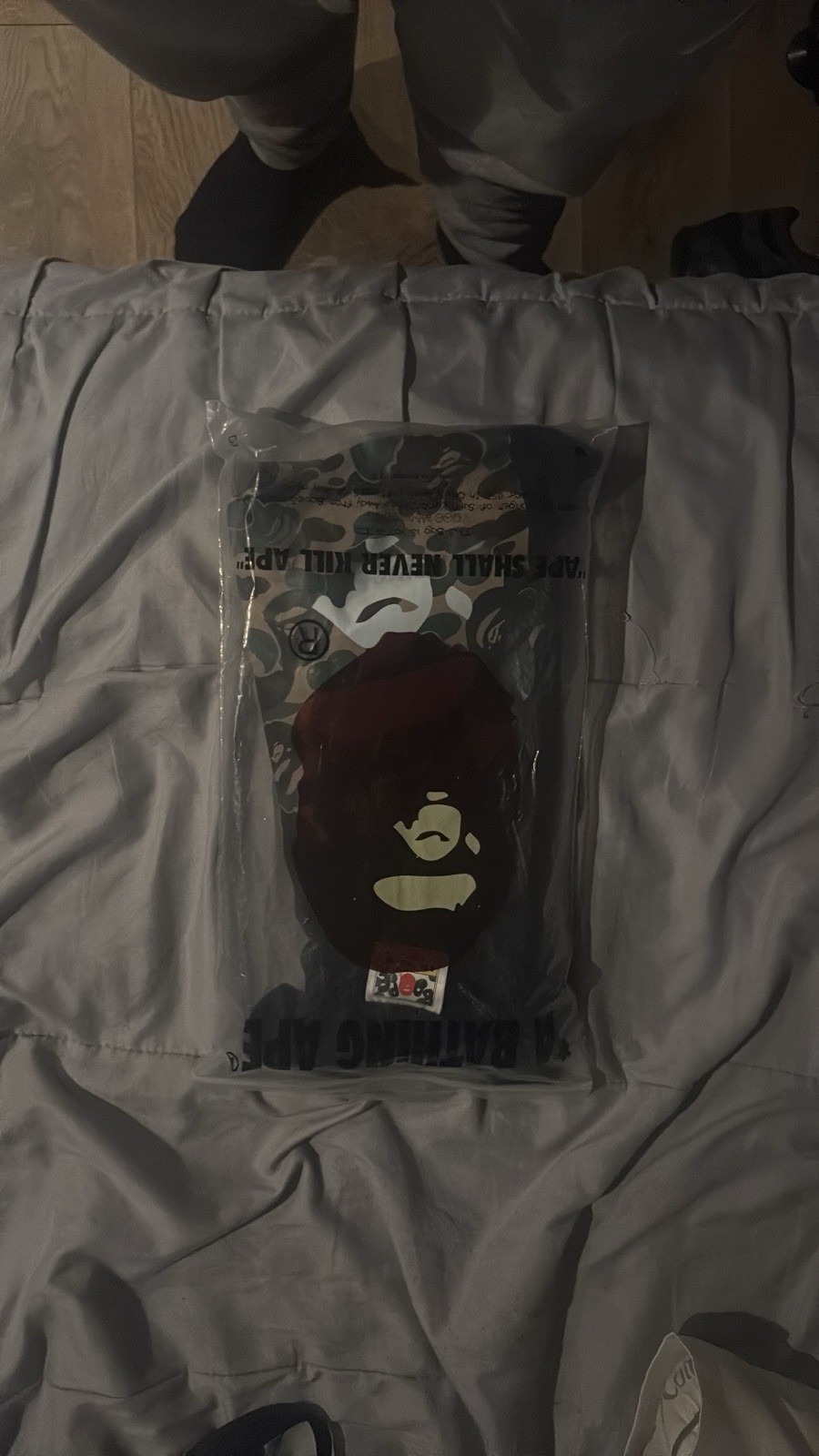A Bathing Ape BAPE Men’s Black Graphic Logo T-Shirt Size M Regular New Tags
