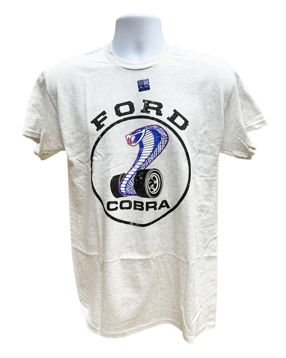 Ford Mustang Cobra Jet Snake Ash Gray T-Shirt