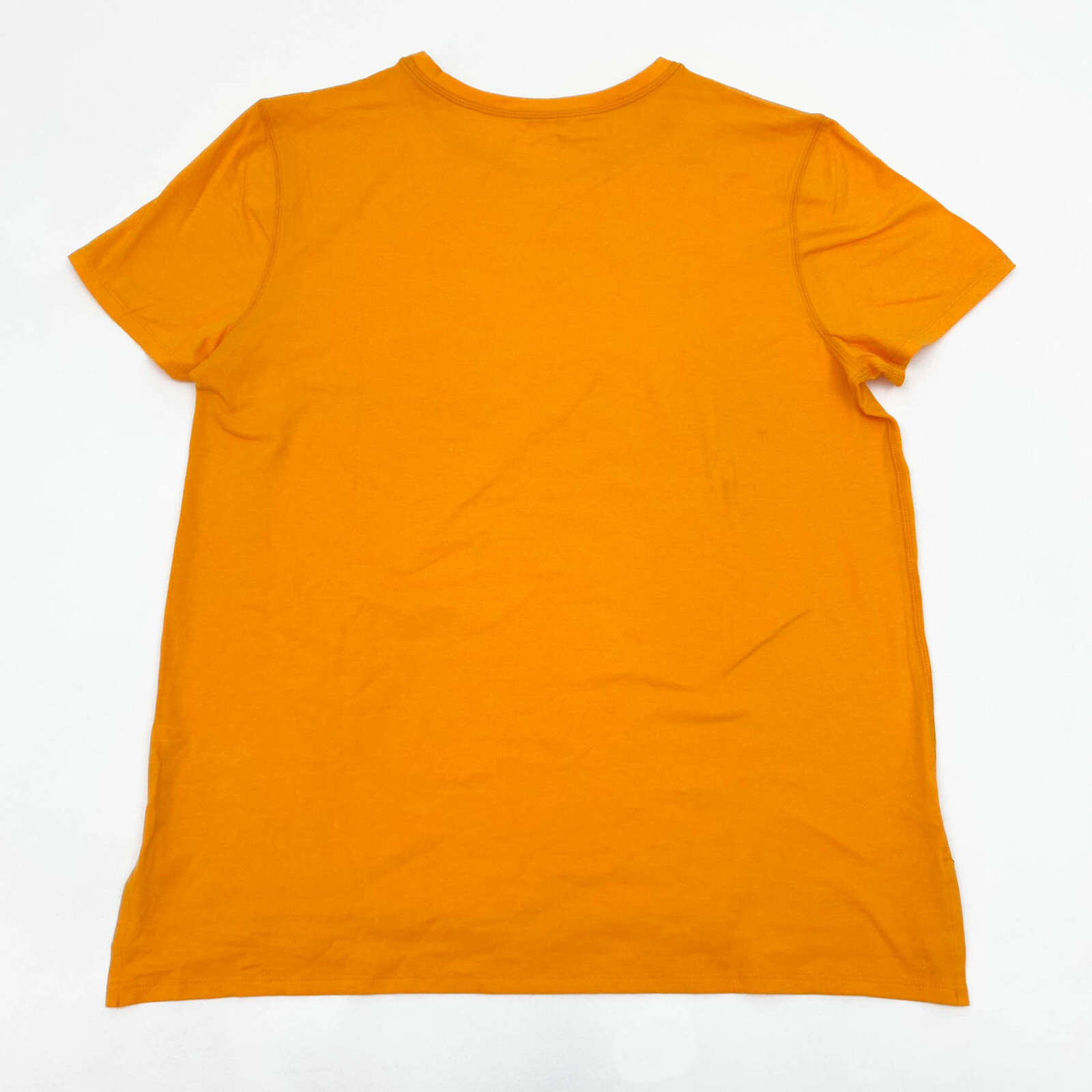 All in Motion Mens Size L Crew Neck Short Sleeve Performance T-Shirt Orange