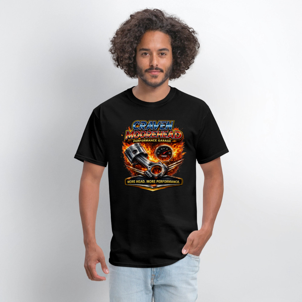 Craven Moorehead Performance Garage Funny Adult Humor T-Shirt