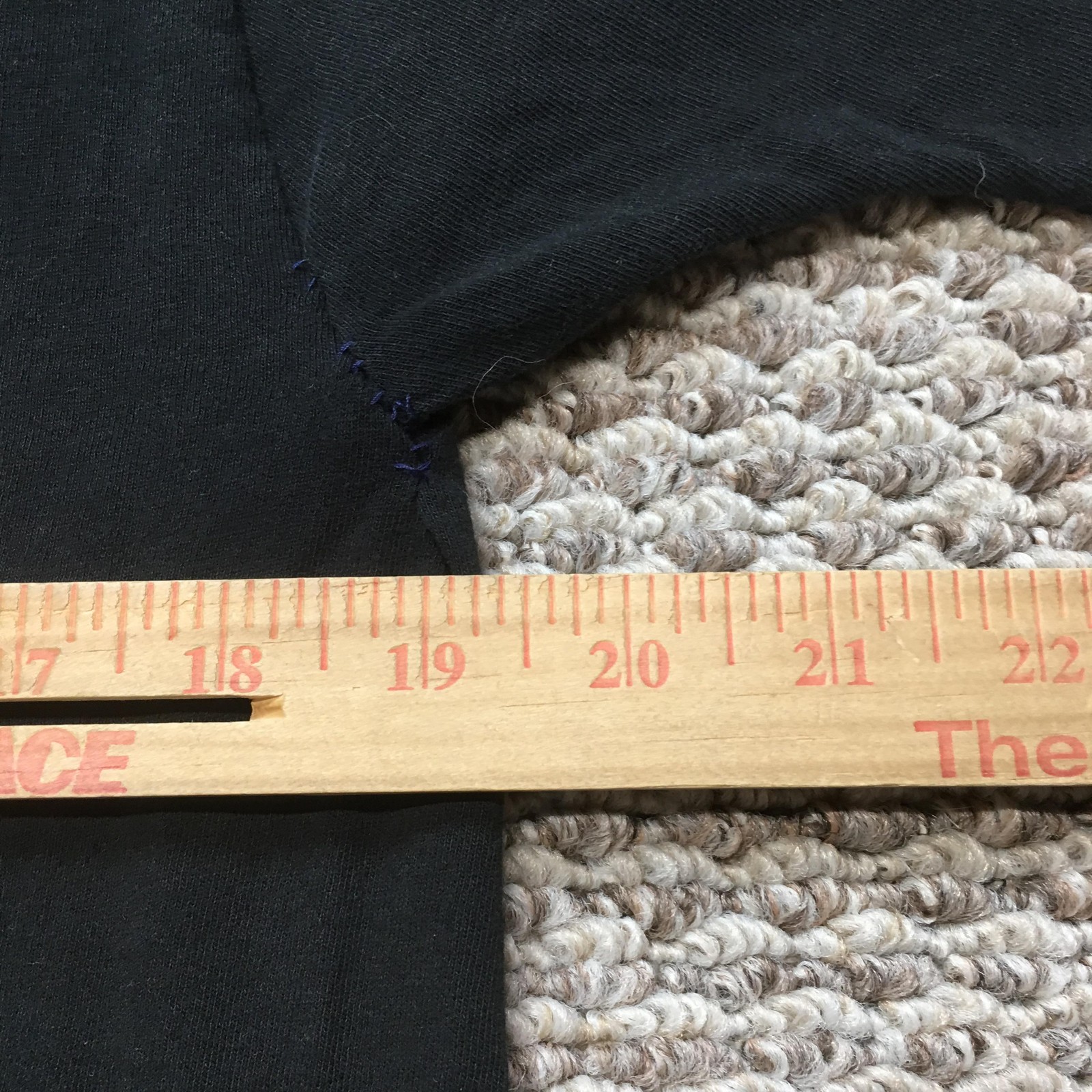 Vintage Single Stitch T-shirt Mens Medim Black Made in USA Pocket Distressed 90s