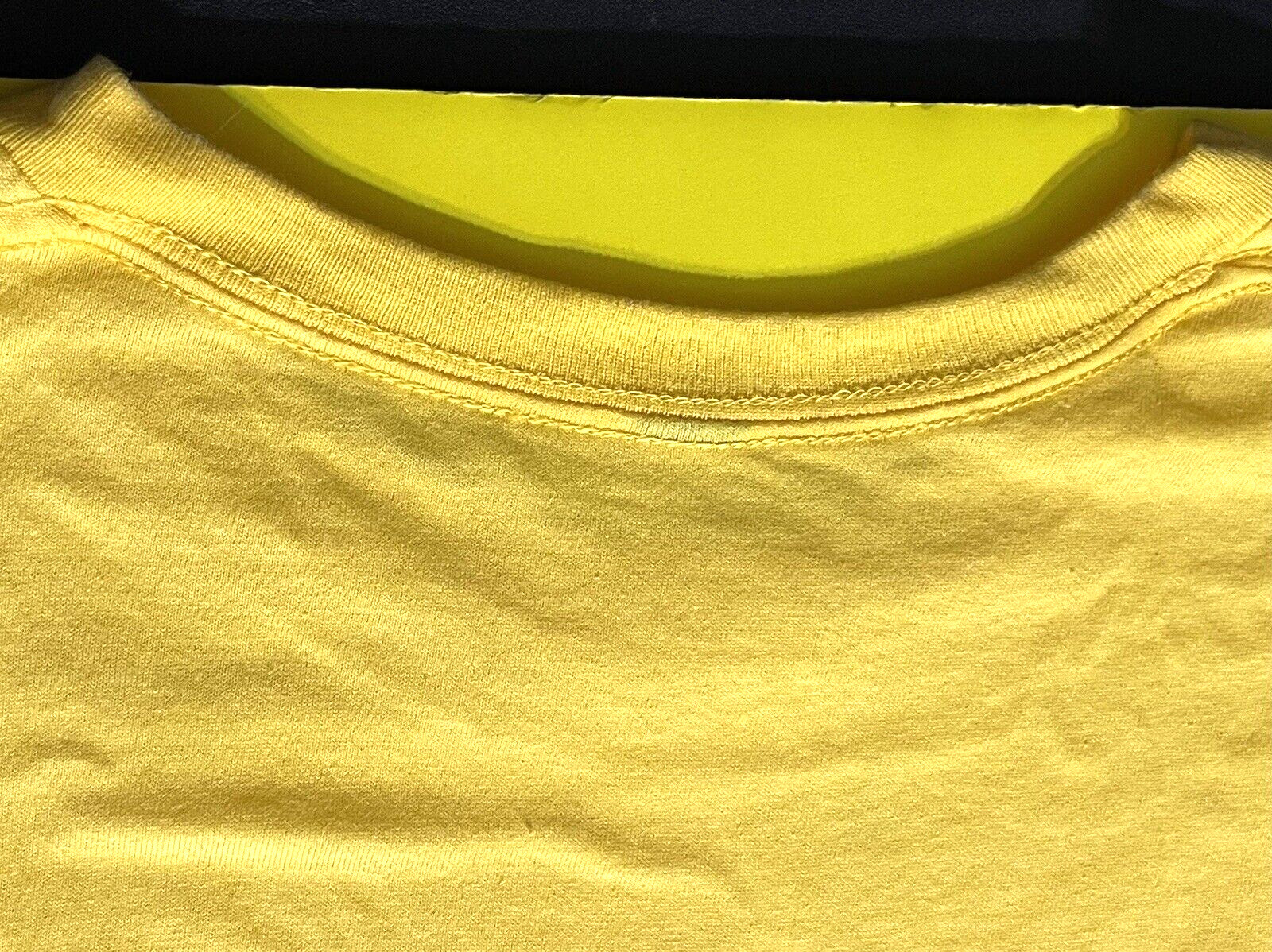 DoorDash Front & Back Food Delivery Driver YELLOW Short Sleeve 2XL Shirt *RARE*