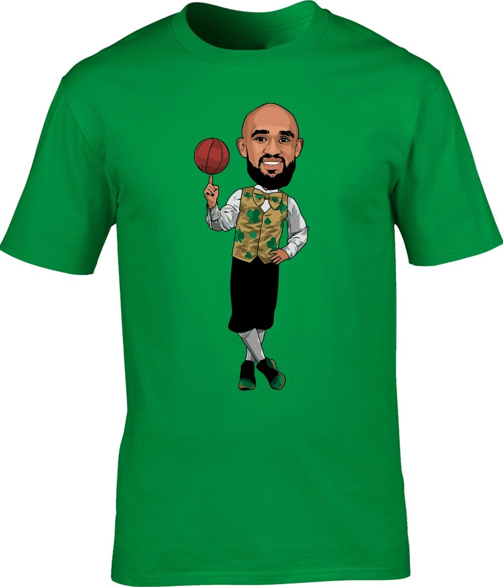 Derrick White Lucky Logo Jersey Short Sleeve T-Shirt