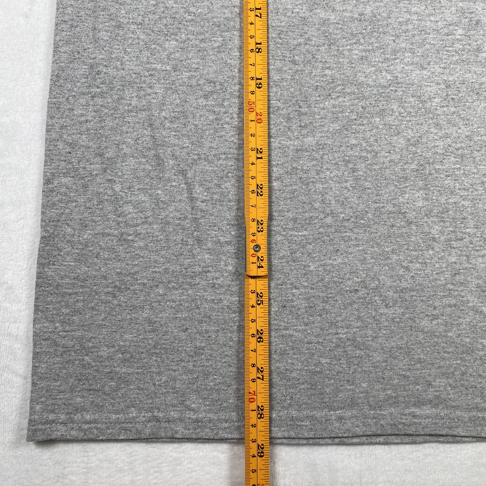 Majestic LA Dodgers Men’s Graphic T-Shirt Heather Gray Size Large Baseball Logo