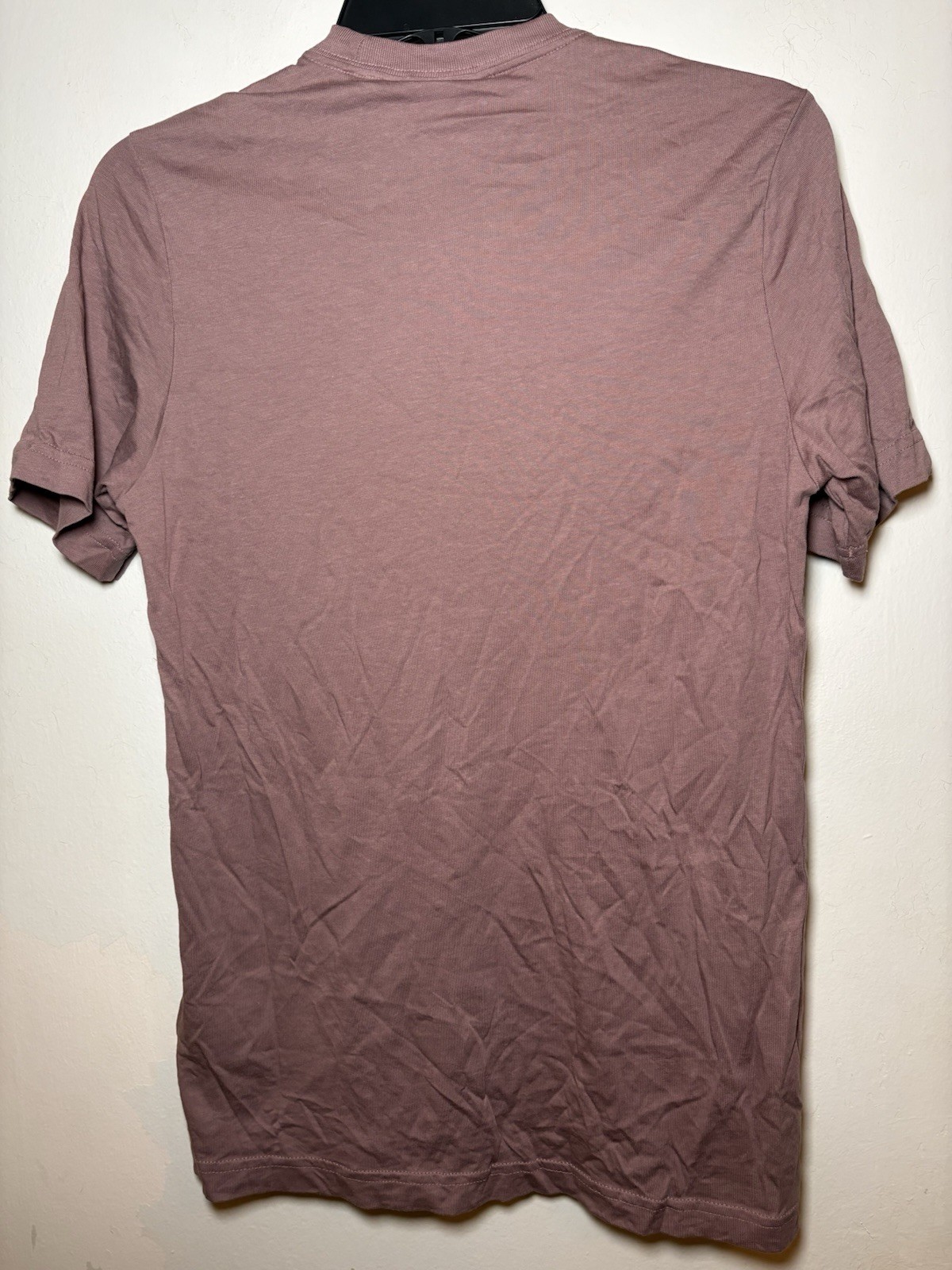 adidas Trefoil Logo Embroidered Crew Neck Tee Purple XS