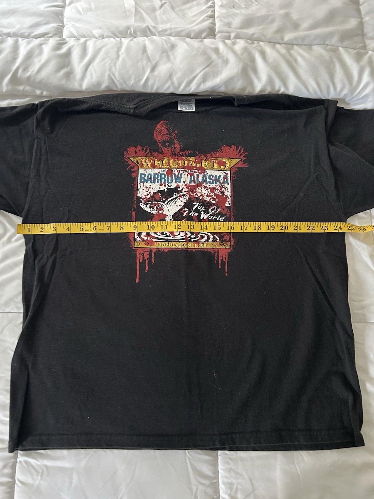 Vintage 30 Days Of Night, Top Of The World T-shirt, Black W/Graphic Men’s Sz XL