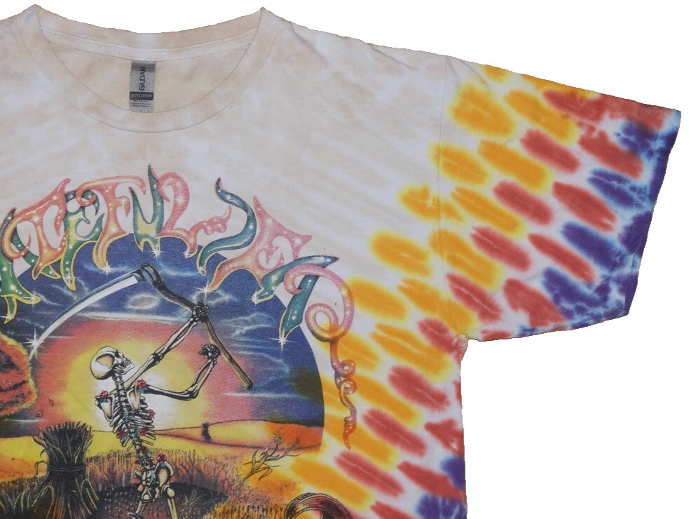 1994 Vintage GRATEFUL DEAD FALL TOUR Tie-Dye 100% Ultra Cotton T-Shirt LARGE