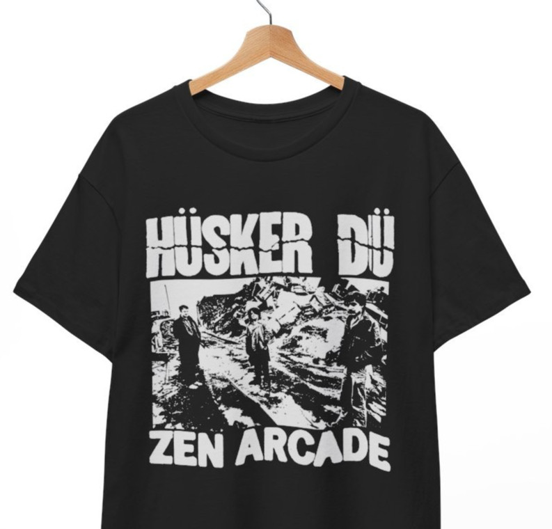 Vintage Husker Du Zen Arcade T-Shirt – Husker Du Shirt, Husker, Unisex Tee