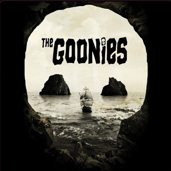 GOONIES ☠️ STICKERS 10 PACK LOT **WORLDWIDE 🌐 SHIPPING** PIRATE SHIP ⚓️