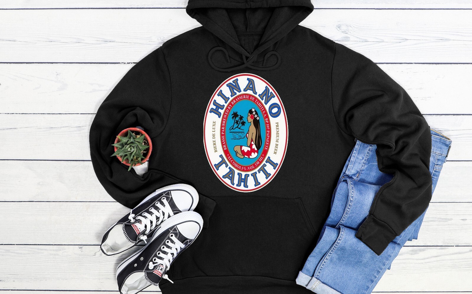 Hinano Tahiti Beer Cool Men Women Unisex Hoodie Baseball T Shirt Top 1884