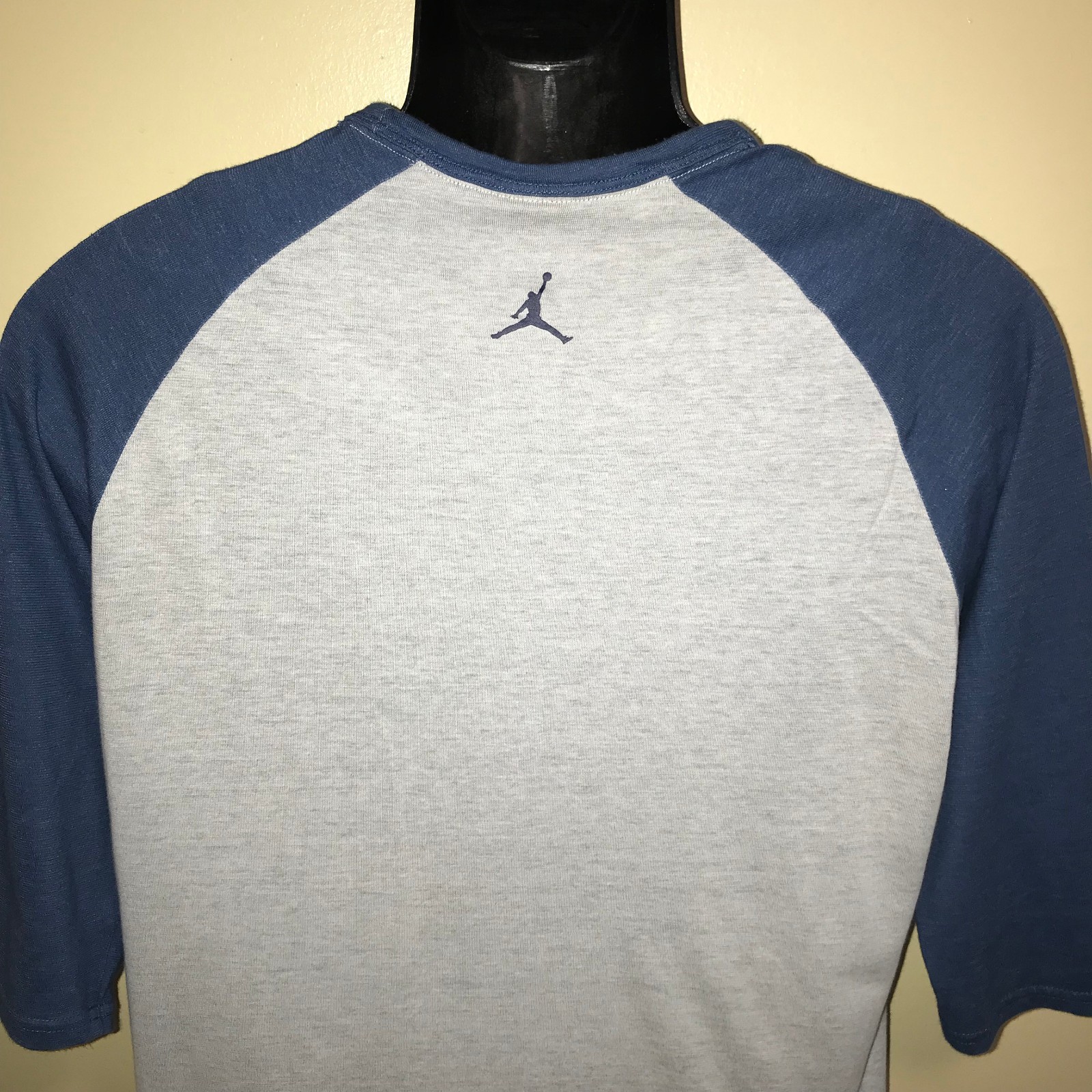 Men’s Air Jordan 23 Raglan 3/4 Sleeve T-shirt-Size: L (724492