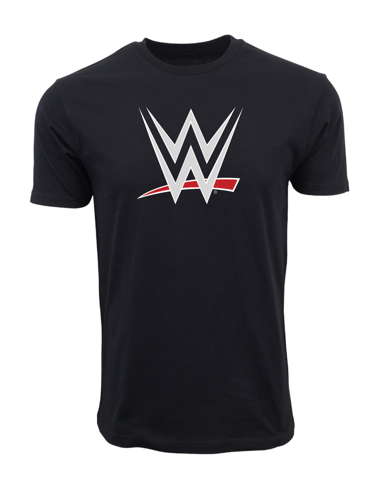 WWE LOGO T SHIRT OFFICIAL ITEM BLACK