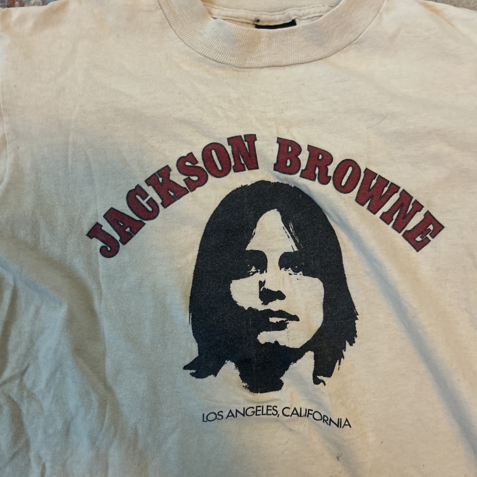 Authentic vintage and rare 70’s Jackson Browne Non-Nuclear Future shirt