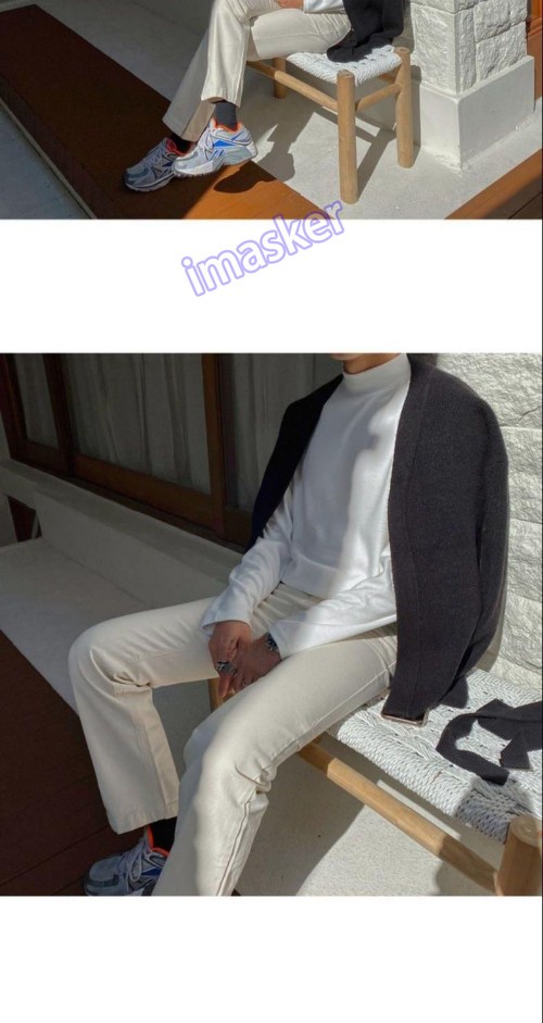 Winter Half-high Collar T Shirt for Men Fashion Long Sleeve T Shirts Men
